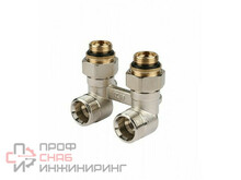 Гарнитура Wester нижняя угловая 1/2Mx3/4”F*1/2”M в комплекте с переходниками