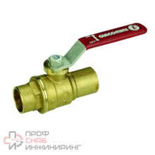 Кран шаровой медь R258D Дн28 Ру35 п/пайку рычаг Giacomini