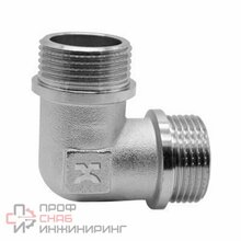 Угольник 3/4"НР-НР никелированный IVANCI