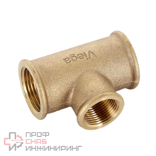 Тройник, Viega, R2 модель 3130, ВВВ, 2"x1"x2", бронза (RX)  переходной