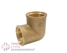 Угольник латунный Ду20 м/м VALFEX VF.090.L.034