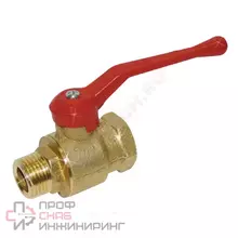 Кран шаровой Цветлит вн/нр резьба DN20 PN16 Тмакс = 150 ⁰С 11Б27П5