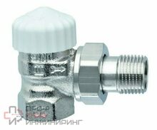 Клапан термостатический с преднастройкой Imi heimeier V-exact II угловой Rp 1/2' x R 1/2' DN 15
