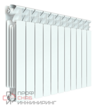 Радиатор биметаллический Rifar Base Ventil 500/11, левое подключение (без H-образного узла)