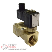 Клапан соленоидный АСТА ЭСК-101.07 DN 40 PN 18 без катушки