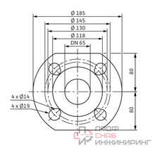 Насос Wilo TOP-Z 65/10 DM PN6/10 GG