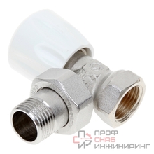 Клапан термостатический 1/2", PN10, General Fittings 7E00 L8, угловой , осевой