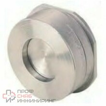 Обратный клапан межфланцевый тарельчатый из нержавеющей стали CF8M (SS316) ABRA-D71-H71W-16/25-200, DN200, PN16/25