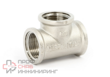 Тройник Uni-fitt В 1/2' никелированный