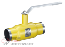 Кран шаровый LD КШЦП Gas 050.040.П/П.02 из Ст.20 Ду-50, Ру4,0МПа