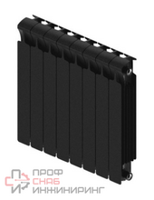 Радиатор биметаллический Rifar Monolit 3/4 500/10 Антрацит