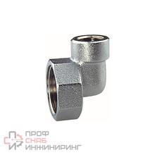 Переходник FAR угловой хром 1"ВР x 1/2"ВР