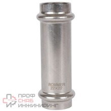 Муфта равнопроходная Rommer ВПр 22 из нержавеющей стали