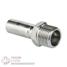 Фитинг Valtec из нержавеющей стали – вставка с наружной резьбой VTI.906.I.001504