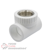 Тройник комб. вн 32х1''х32 EVER® plast белый