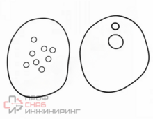 Комплект уплотнительное кольцо Grundfos Kit O-ring CR95 EPDM D22 - 99262378