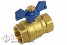 Кран шаровой Frap 3/4" x 3/4" ВР-ВР с рукояткой «бабочка»