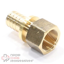Переходник 25-3/4", WAAG Axial, надв.гильза-резьба, вн., латунь
