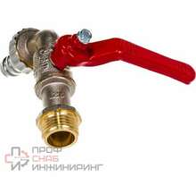 Кран садовый шаровой Itap Н 1/2' со штуцером ручка GAR