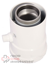 Горизонтальный элемент для отвода конденсата Buderus DN60/100