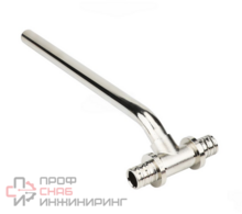 Трубка для подключения радиатора Varmega Slide-fit Т-образная латунная 20 / 250