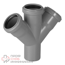 Крестовина VALFEX 110/110/50x45 внутренняя канализация