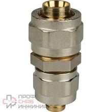 Муфта соединительная переходная STOUT 20x16 для металлопластиковых труб винтовой