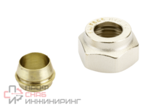 Уплотнительные фитинги для медных труб Danfoss Ду15 G3/4" ВН