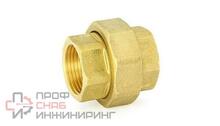 Разъемное соединение В 1"с прокладкой O-RING, латунь