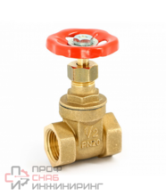 Задвижка В 1 1/2", PN20, латунь Uni-fitt