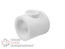 Тройник полипропиленовый переходной КОНТУР PP-R D110-63-110