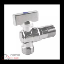 Кран шар угл лат быт G1/2"х3/4" Ру10 р/р SantechSystems