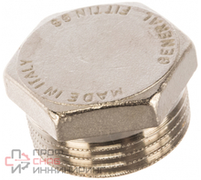Заглушка STOUTнр никелированная 1/4 Sft-0025-000014