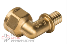 Угольник-переходник с внутренней резьбой 16xRp 1/2" Stout