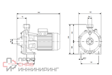 Насос Grundfos NS 4-23 Schuko IT