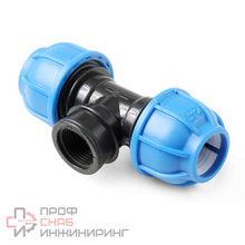 Тройник Pro Aqua Unio с внутренней резьбой 20x1/2x20