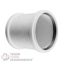 Муфта 50-50, Rehau RAUPIANO, раструб-раструб, белый