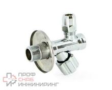 Вентиль Uni-fitt Н-обж 1/2" х 10 мм (3/8") с фильтром для подключения бачков / смесителей