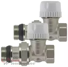 Вентиль термостатический прямой под термоголовку 3/4 Zeissler