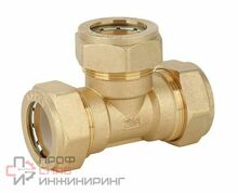 Тройник компрес. 25 х 25 х 25 ц/ц/ц TIM