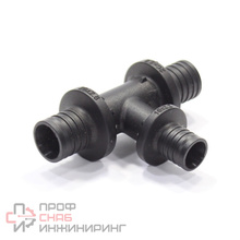 Тройник 20-16-20, WAAG Axial, надв.гильза-надв.гильза, полифениленсульфон