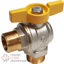 Кран шаровой угловой с нар. резьбой 1/2" Giacomini R782GBX003