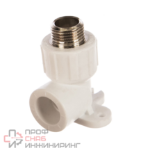 Угольник PPRC 25х1/2"П установочный Политэк