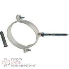 Крепление к стене ROMMER D100 белое RAL металлическое