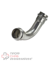 Угол пресс 45° из нержавеющей стали 22х22 двухраструбный TIM