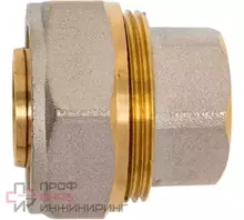 Фитинг RVC МУФТА М/П соединитель Ду-20*1,0" в/р RVC /00648