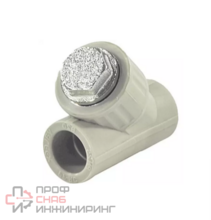 Фильтр PP-R серый сетчатый Дн25х45гр VALFEX 10141025Г