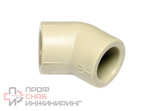 Угольник Wavin Ekoplastik PPR/PP-RCT 45° SKO05045RCT