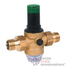 Клапан Honeywell понижения давления на холодную воду диапазон регулировки 1.5-6 атм D06F-1A