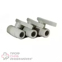 Кран шаровой 32 ПП полупроходной Vostok (серый)